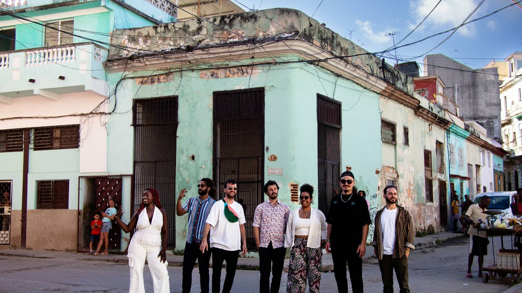 Le groupe Àbájade — photo Nicolas Celnik