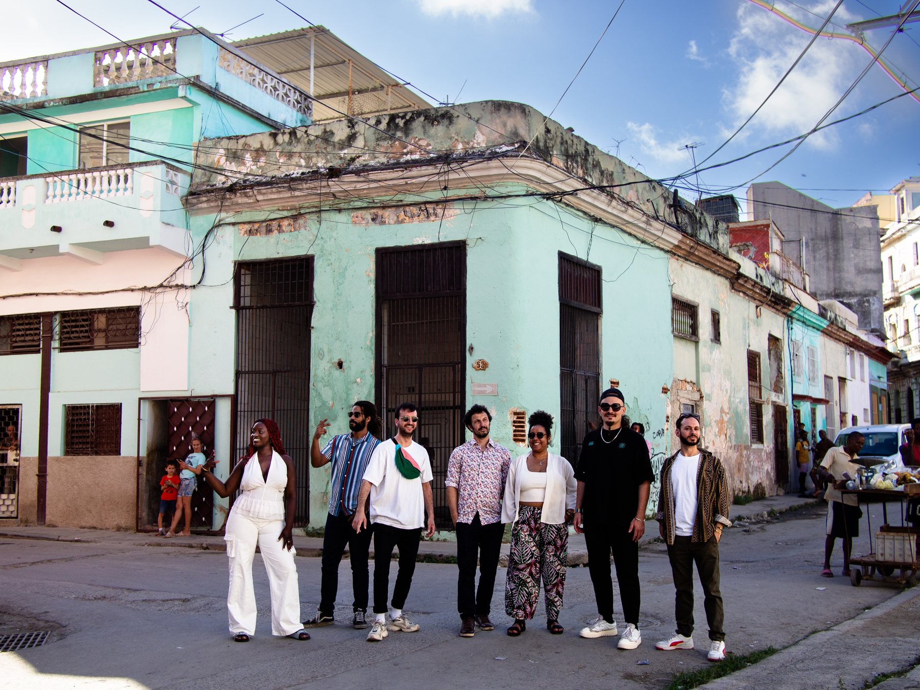 Le groupe Àbájade — photo Nicolas Celnik
